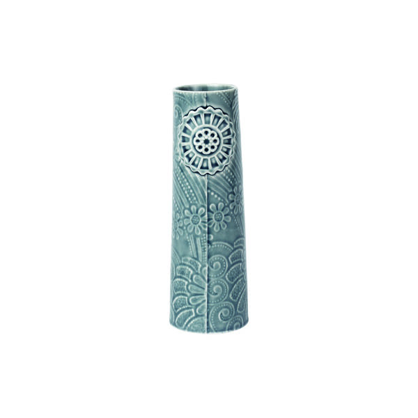 Pipanella flower Vase, dunkelblau, Dottir Nordic Design