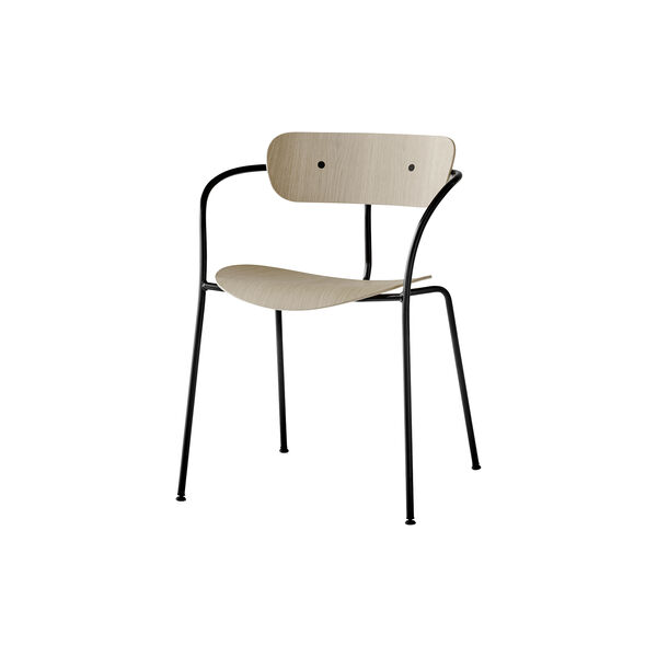 Pavilion AV2 Chair, oak/black, &Tradition