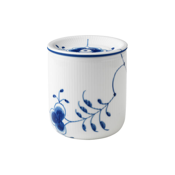 Blaue geriffelte Mega-Aufbewahrungsdose 80 cl, Royal Copenhagen