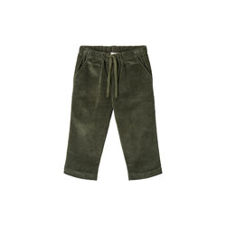 Cordhose mit verstellbarem Bund, dark green, Copenhagen Colors Organics