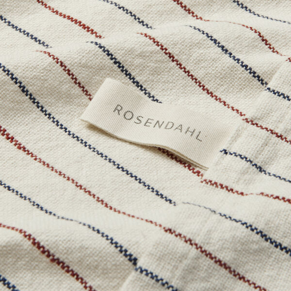 Garn Teatowel, blue/terracotta, Rosendahl