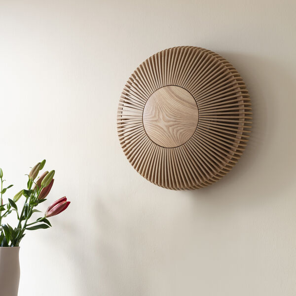 Clava Up Wood Wall/Ceiling Light, oak, UMAGE