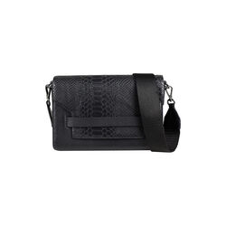 Arabella Crossbody Tasche, snake schwarz, Markberg