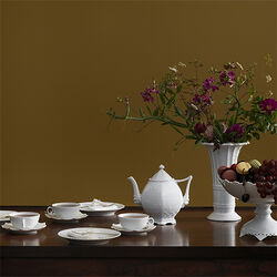 Wei&szlig;e Vollspitze-Teekanne, Royal Copenhagen