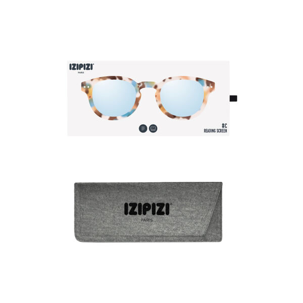 #C READING SCREEN Brillen, blue tortoise, IZIPIZI