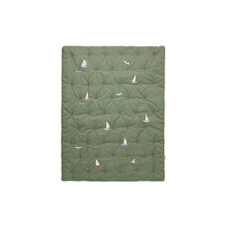Meri Play Mattress, sailboats, Dear April