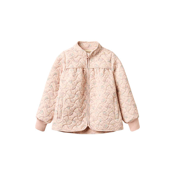 Thermo jacke Tilde, heart flowers, Wheat