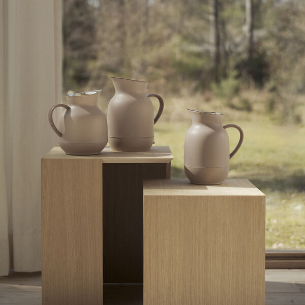 Amphora Electric Kettle (EU), soft peach, Stelton
