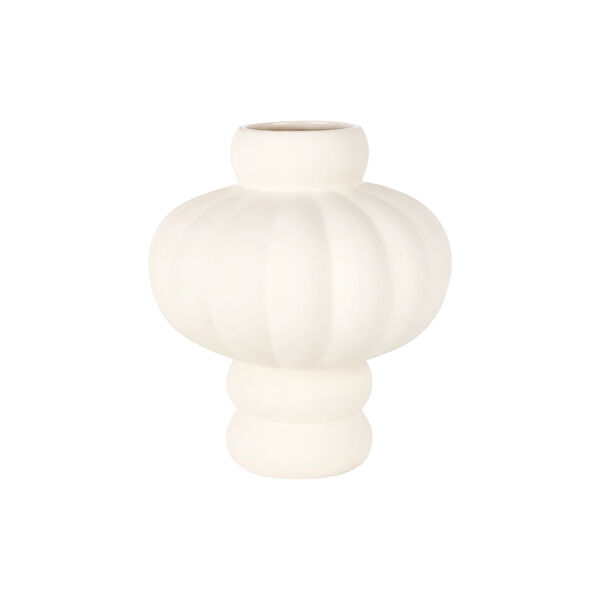 Balloon Vase 08, raw white, Louise Roe