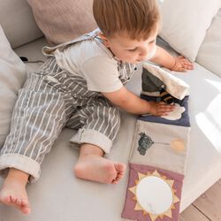 World of Sebra Activity Book, beige, Sebra