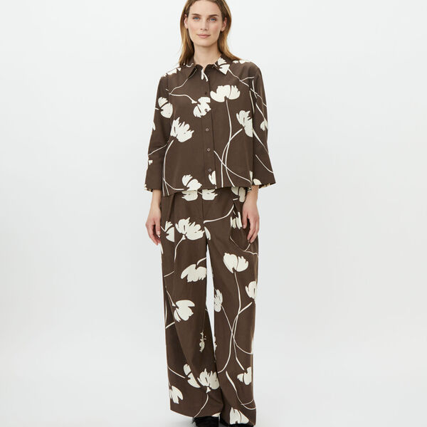 MaPaelina Trousers, slate black, Masai