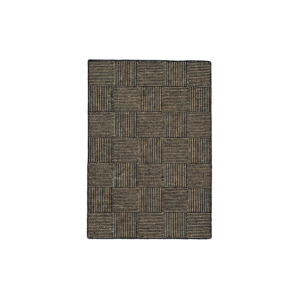 Chess Rug, black, Linie Design