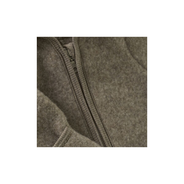 Pram Suit Ears Wool Fleece, savannah melange Pram Suit Ears Wool Fleece, savannah melange, HUTTEliHUT