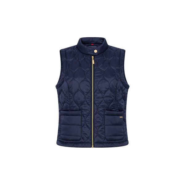 Waistcoat Autumn Love Quilt, navy, Micha