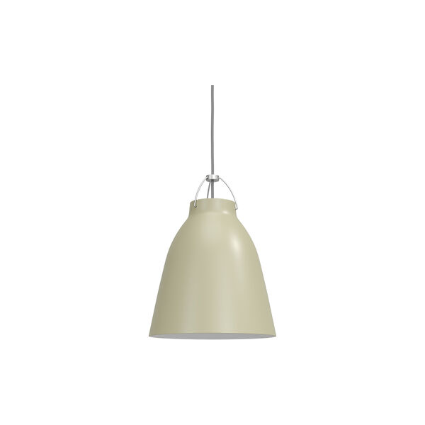 Caravaggio Matt P2 Pendant, dusty green, Fritz Hansen