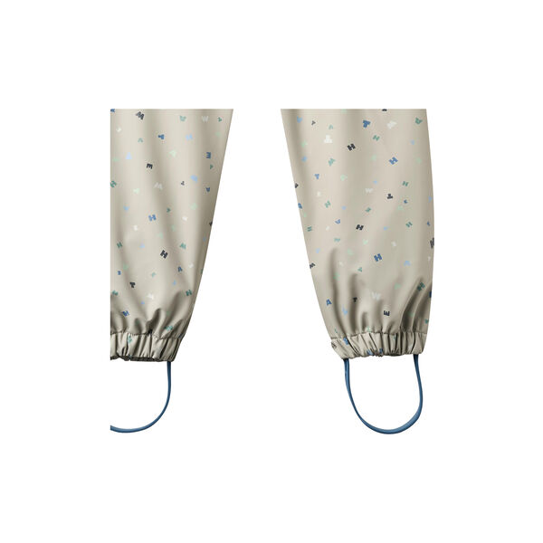 Rainwear Olo Trousers, light flint letters, Wheat