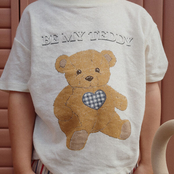 Era T-Shirt, teddy bear, Konges Sl&oslash;jd