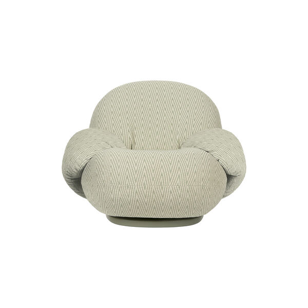 Pacha Outdoor-Loungesessel mit Armlehne, Chevron 008, GUBI
