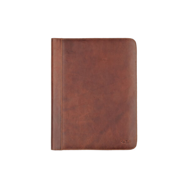 A4 Folder, dark brown, Tony Perotti