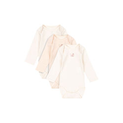 Fio Stripe 3-pack LS Body, blush mix, Konges Sl&oslash;jd