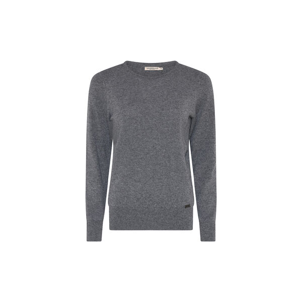 Elaine Cashmere Jumper, d.grey mel Elaine Cashmere Jumper, d.grey mel, Micha