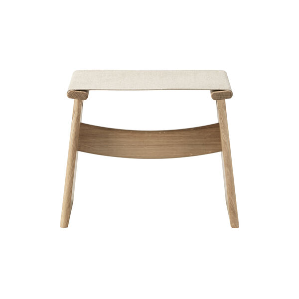 Seto Hocker, light oiled oak/natural, Fredericia Furniture