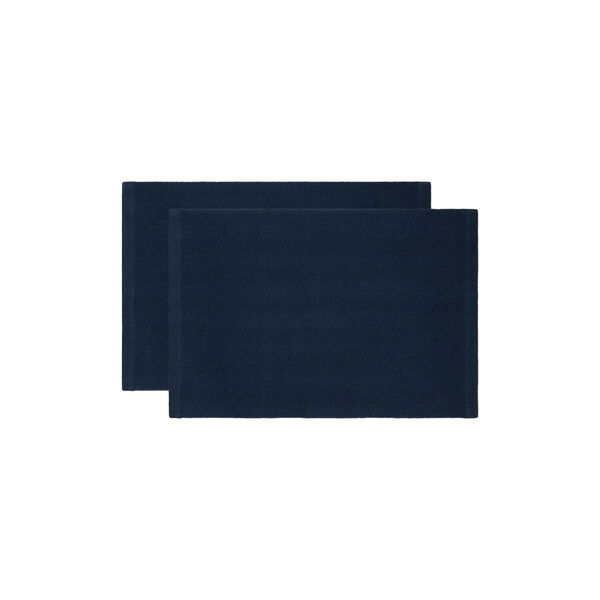 HERRINGBONE Placemat, dark blue, Georg Jensen Damask
