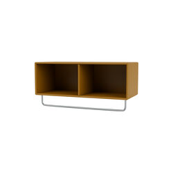COAT Shelf with Clothes Rack, 142 amber, Montana Furniture