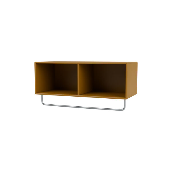 COAT Shelf with Clothes Rack, 142 amber, Montana Furniture