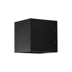 CUBE Mini Up/Down Wall Lamp, black, LIGHT-POINT