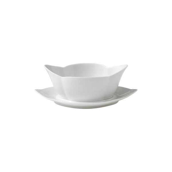 Weiß Gerippt Sauciere Weiß Gerippt Sauciere, Royal Copenhagen