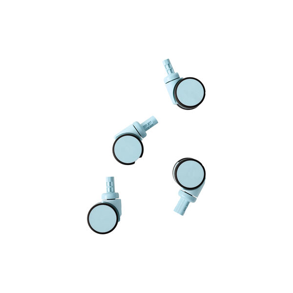Storage Crate Wheels, sky blue, MODU