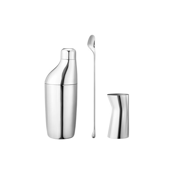 SKY Set aus Mixbecher, Barlöffel und Messbecher SKY Set aus Mixbecher, Barlöffel und Messbecher, Georg Jensen