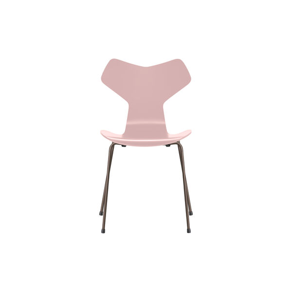 Grand Prix&trade; 3130 volllackierter Stuhl, pale rose/brown bronze, Fritz Hansen