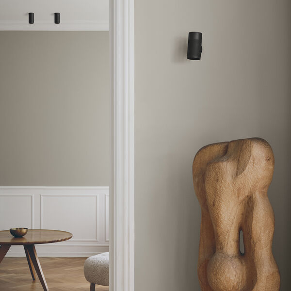 Patrone Wall Lamp Small, black-browned brass, Thorup Copenhagen