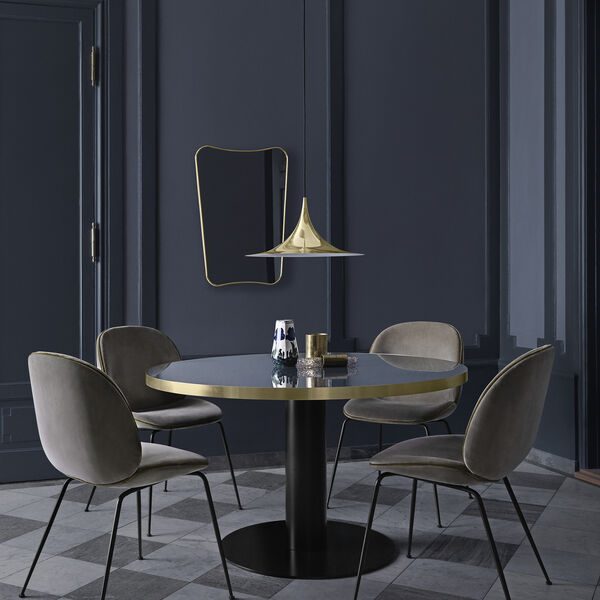 Semi Pendelleuchte SM2, messing, GUBI