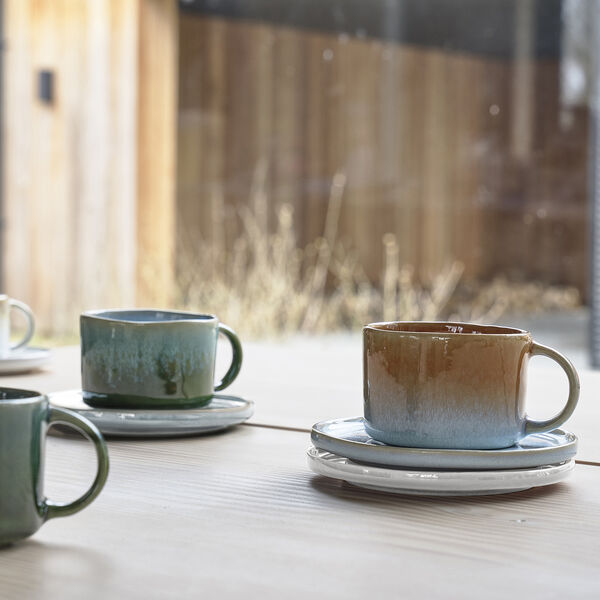 Styles Untertassen, 2 Stk., creme, Villa Collection