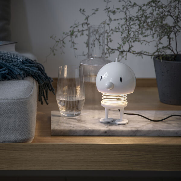 Lamp, white, Hoptimist