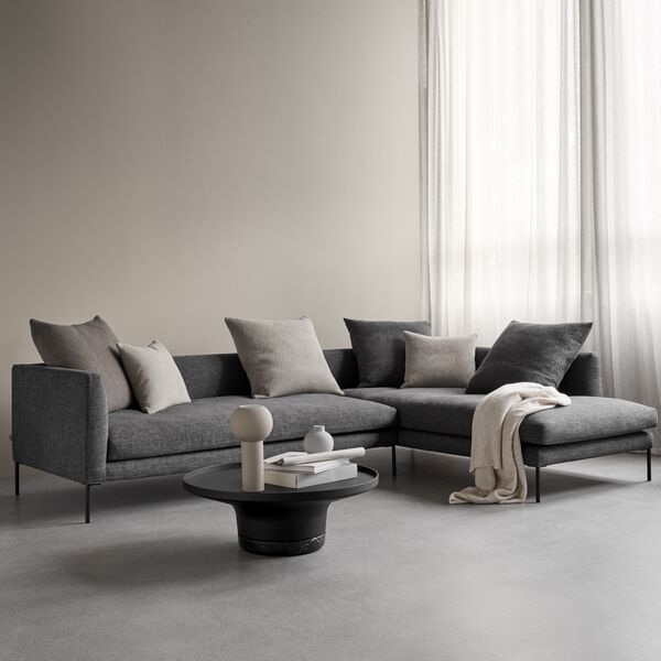Blade sofa med venstrevendt chaiselong, sasso 10, Wendelbo