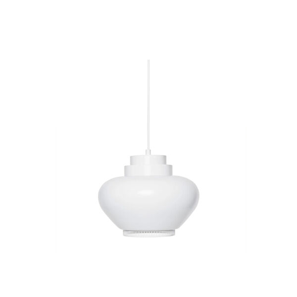 Pendant Light A333 &ldquo;Turnip&ldquo;, white/white, Artek