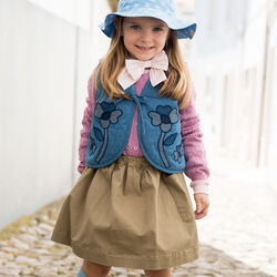 Joyce Weste, blue denim, MarMar Copenhagen