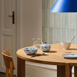 Musselmalet Vollspitze Schale mit Deckel 35 cl, Royal Copenhagen