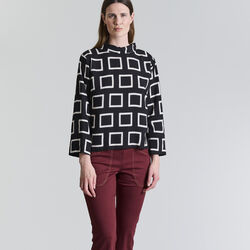 Iki Blouse, hopscotch, BITTE KAI RAND