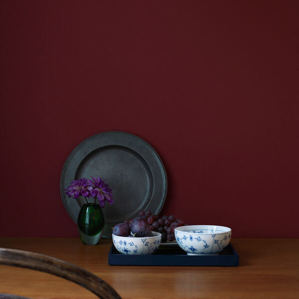 Musselmalet Gerippt Schale 73 cl, Royal Copenhagen