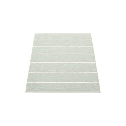Carl Plastic Rug, sage/seagrass/vanilla, Pappelina