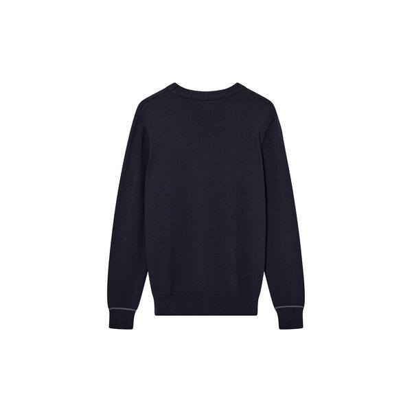 MMGBarella Crew Knit, navy, MOS MOSH Gallery