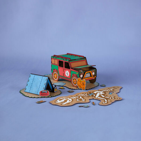 Dinosaur Wooden Toy | Rover's Expedition, Crateit