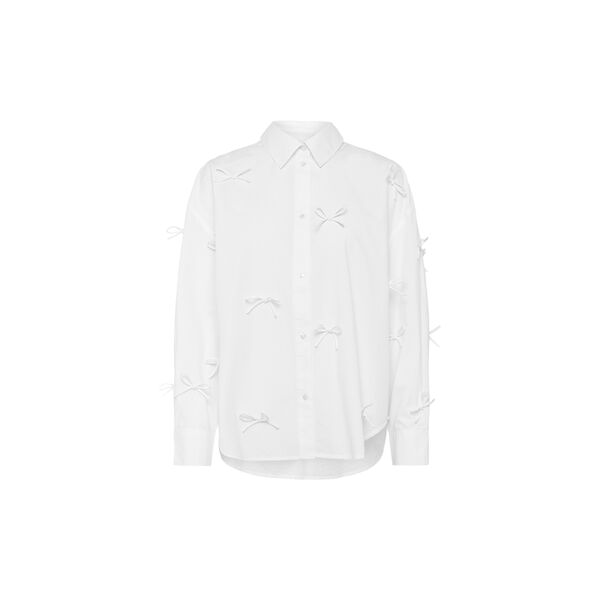 SLJoa Bow Shirt | Broken White | Shirt, Soaked in Luxury