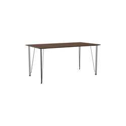 FH3605™ Writing Desk, walnut/chrome, Fritz Hansen