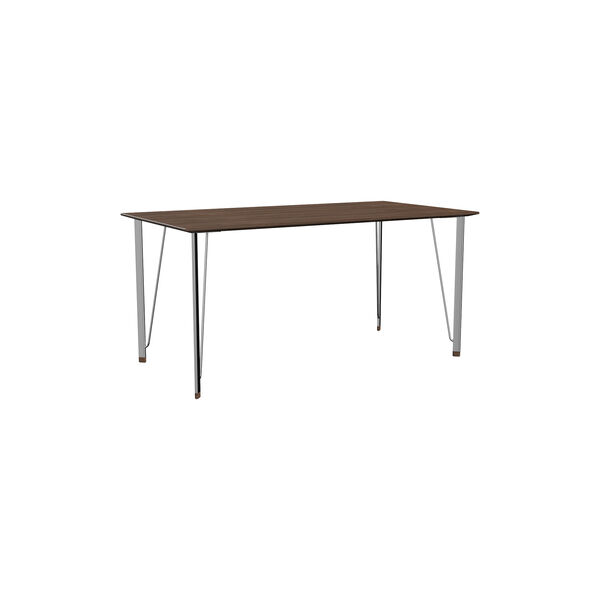 FH3605™ Writing Desk, walnut/chrome, Fritz Hansen